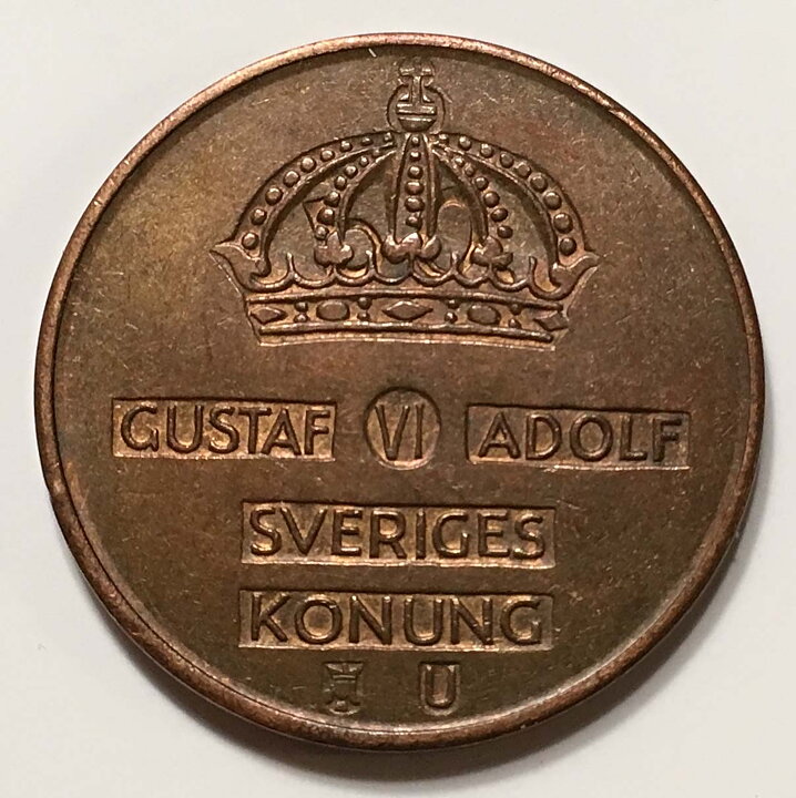 5 öre 1964 5 Ö i kronan 1/1+