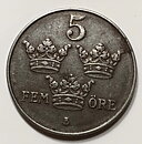5 öre 1917 järn 1