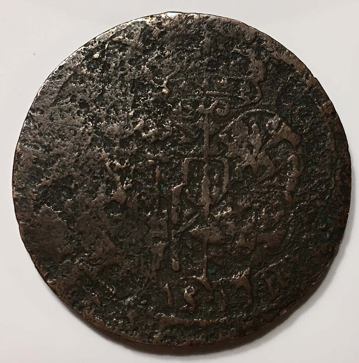 1 öre 1627 SÄTER valör i pilvinkeln 1?
