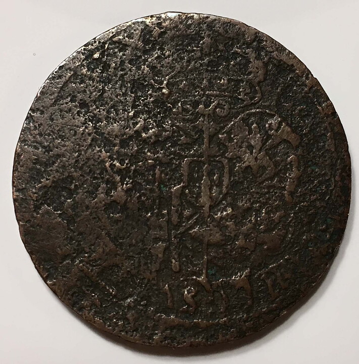 1 öre 1627 SÄTER valör i pilvinkeln 1?