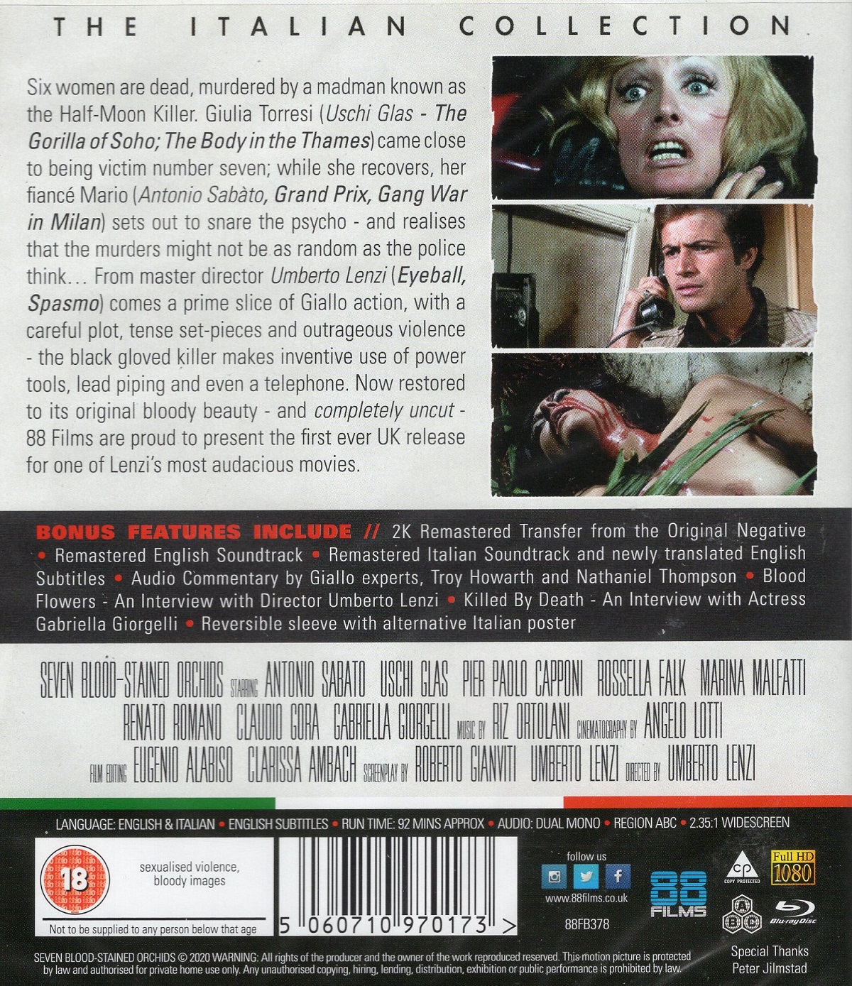 Seven Blood-Stained Orchids (ej svensk text) (Blu-ray) - 2