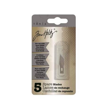 Tim Holtz Tonic Studios -Retractable Knife Spare Blade, Wide Point