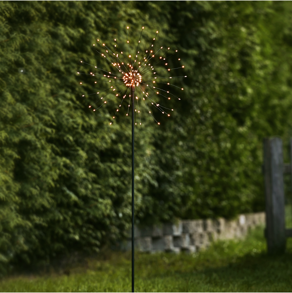 STAR TRADING Utomhusdekoration Firework 110 cm Varmvit - 2