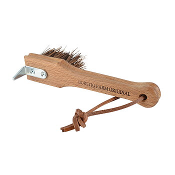 BORSTIQ FARM HOOFCLEANER WITH BRUSH