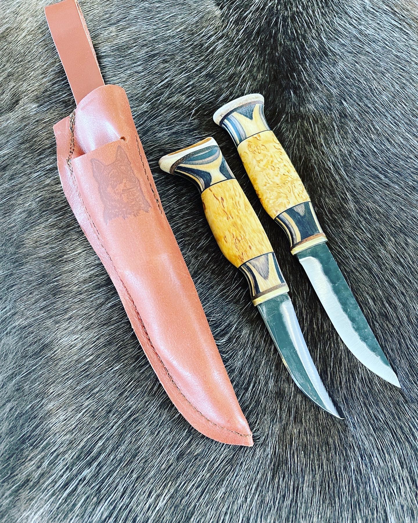 Dubbelkniv jämthund och buköppnare - 2