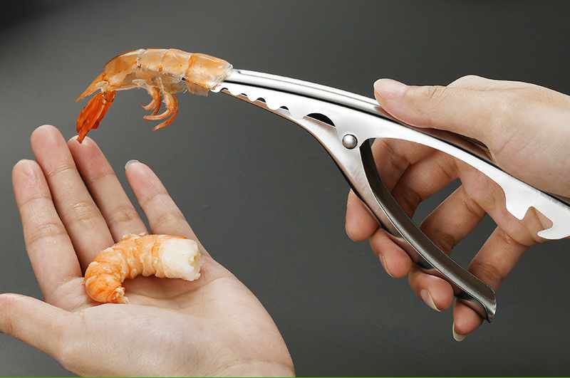 Stainless steel shrimp peeler - 2