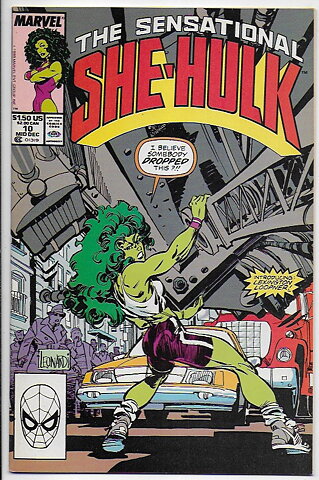 Sensational She-Hulk # 10 NM-