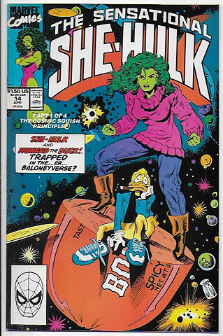 Sensational She-Hulk # 14 VF/NM