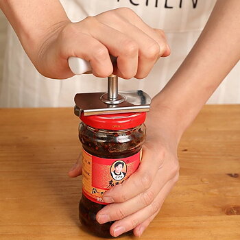 Stainless steel can opener