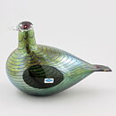 オイバ・トイッカ キジ Pheasant  ガラスの鳥 オブジェ 置物 1981年 23 cm (4)