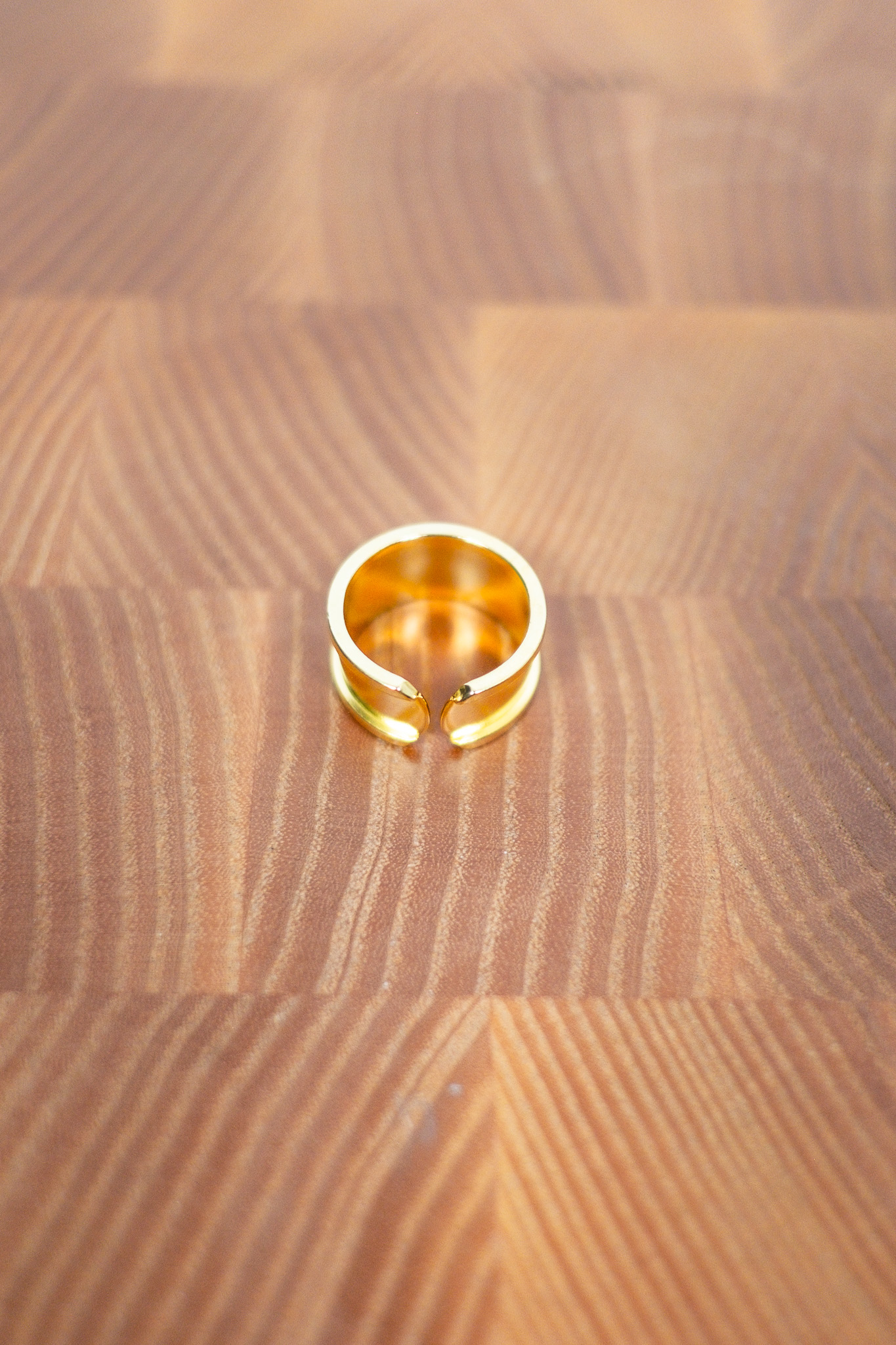 Kobashi Studio - B11 Bandana Ring Brass - 2