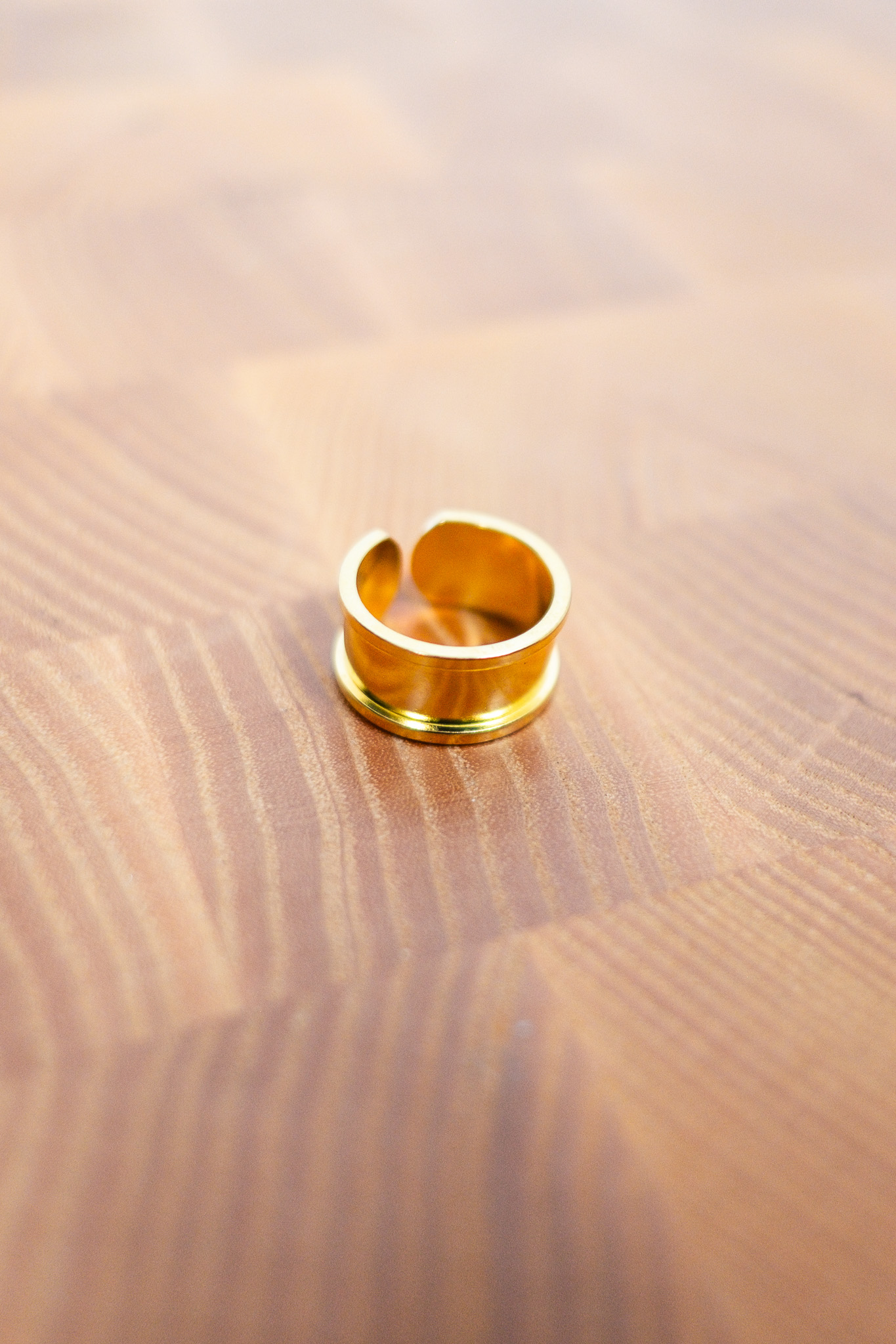 Kobashi Studio - B11 Bandana Ring Brass - 3