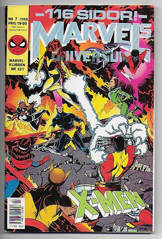 Marvels Universum 1988 Nr 7 VF-