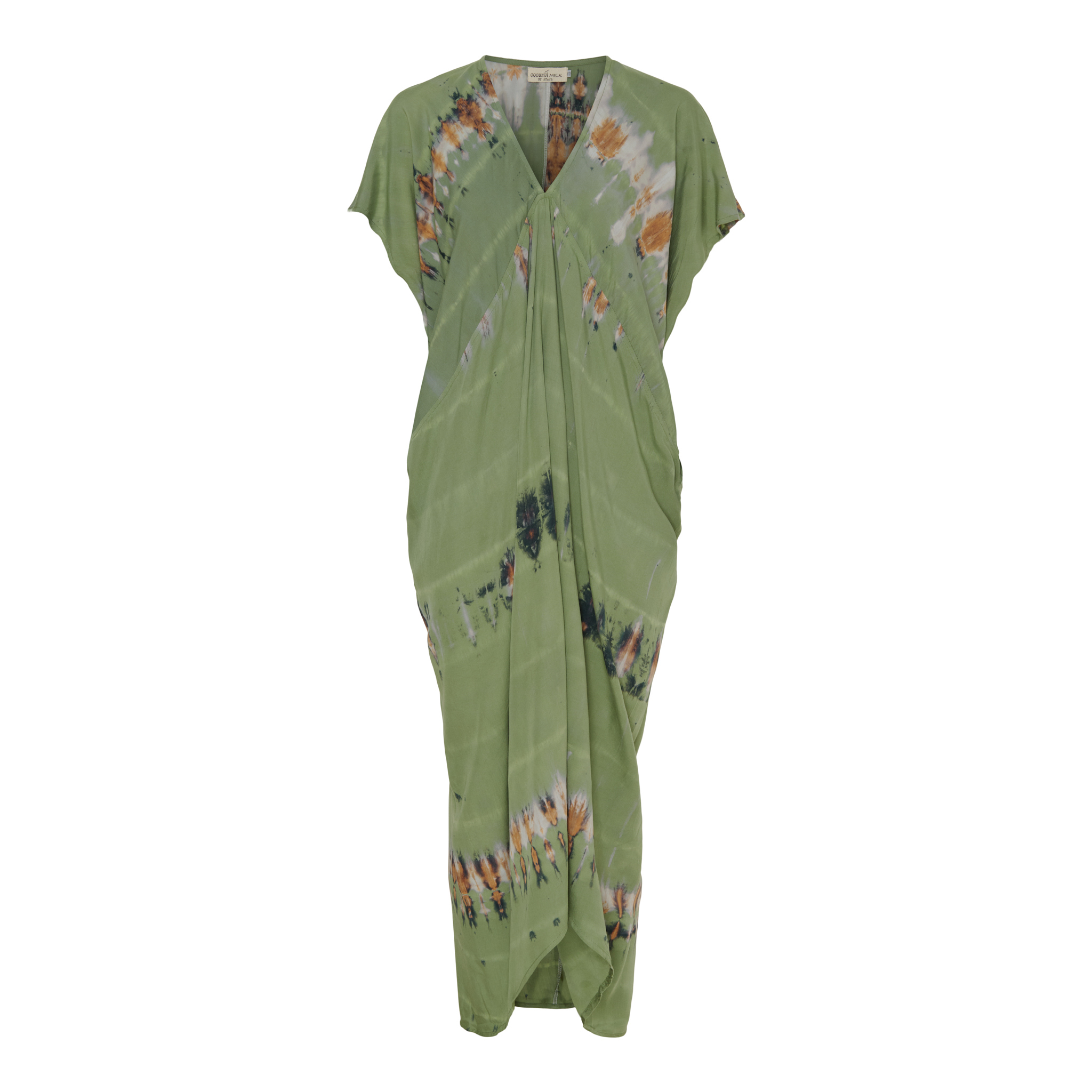Kaftan Camelia - Tie Dye Ocra Onesize