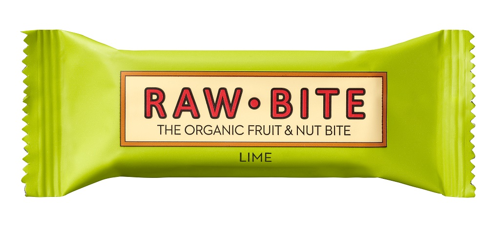 RawBite Protein Lime frukt- & nötbar 45 g