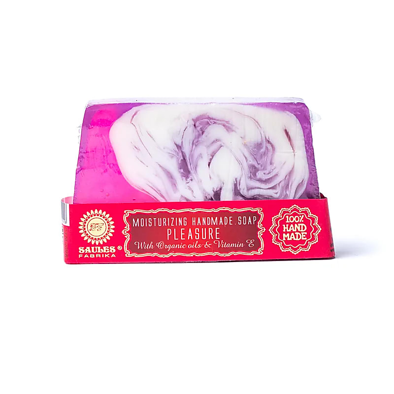 Naturlig handgjord tvål Pleasure  ± 80 gram - 2