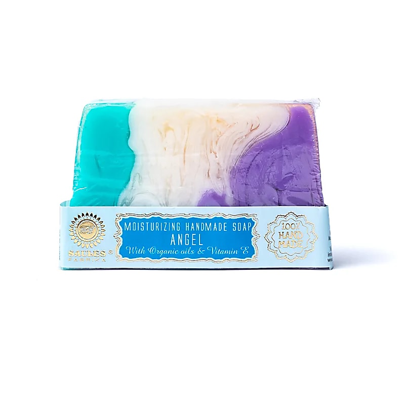 Naturlig handgjord tvål Ängel  ± 80 gram