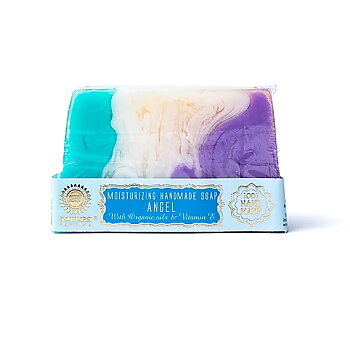 Naturlig handgjord tvål Ängel  ± 80 gram