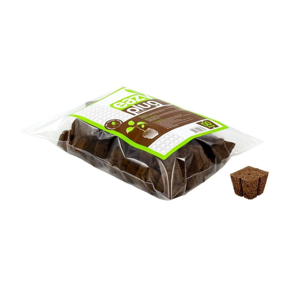 Eazy Plug organic odlingskuber 3,5cm x 3,5cm 50-pack
