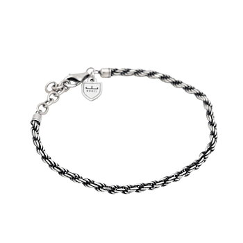 Nobel armband oxiderad cordell silver
