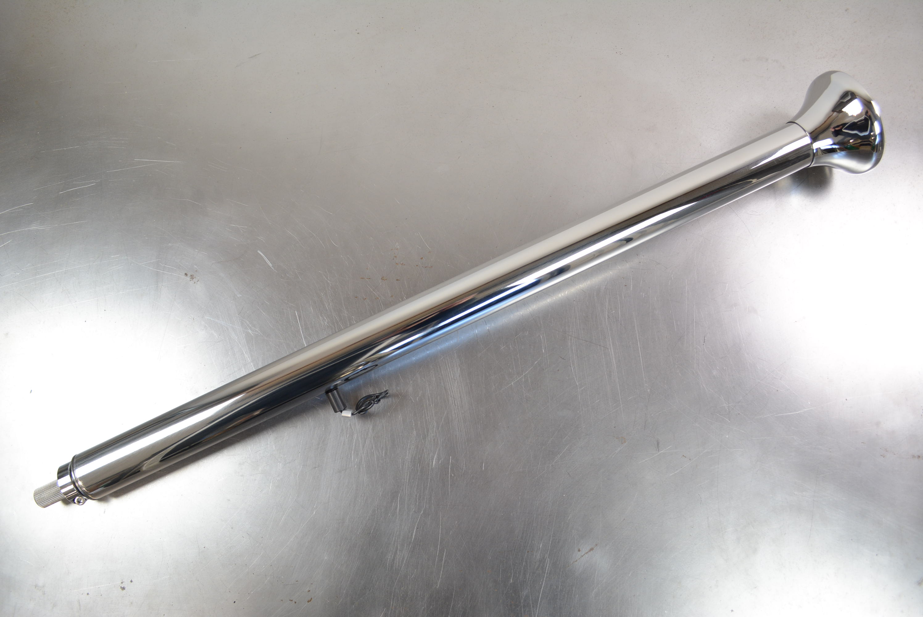 Rattstång Forty-style 33" Polerad