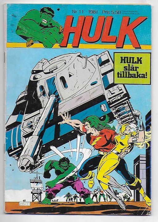 Hulk 1981 Nr 11 VG-