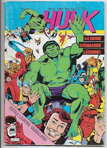Hulk 1983 Nr 12 GD/VG