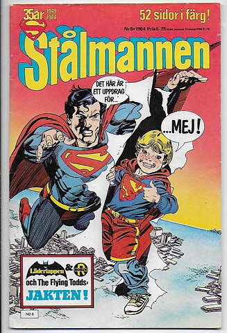 Stålmannen 1984 Nr 8 VG