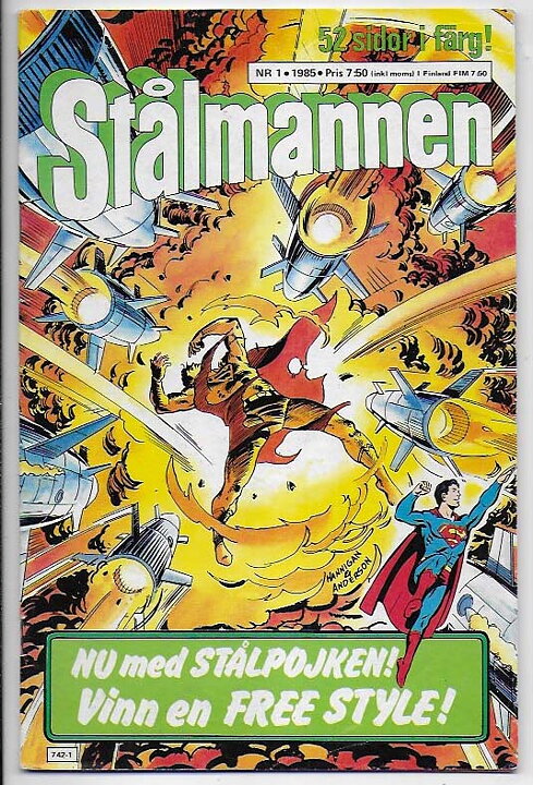 Stålmannen 1985 Nr 1 VG