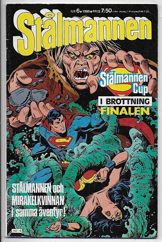 Stålmannen 1985 Nr 6 VG+