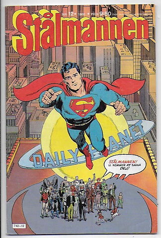 Stålmannen 1986 Nr 12 VG