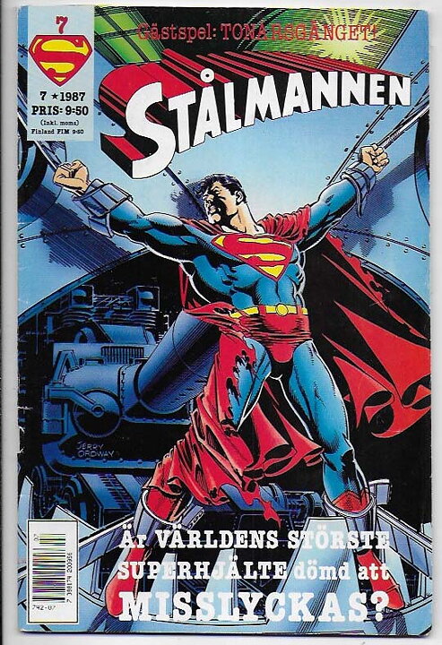 Stålmannen 1987 Nr 7 VG