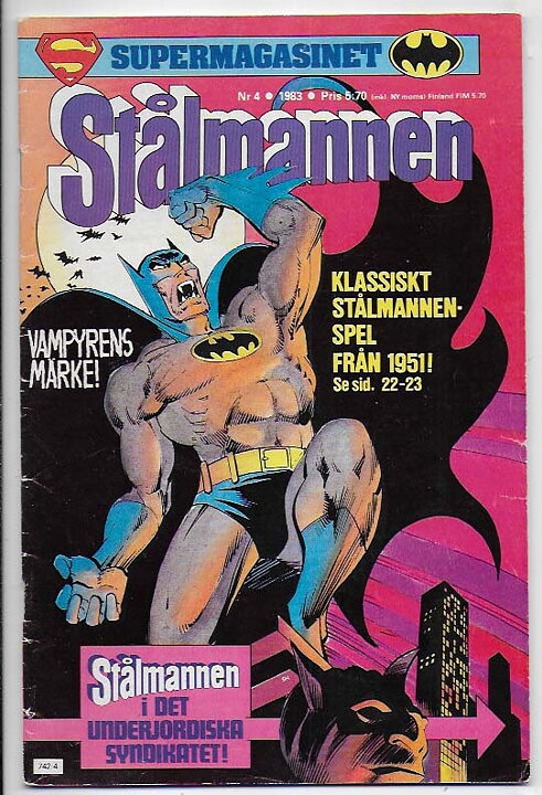 Supermagasinet 1983 Nr 4 GD/VG