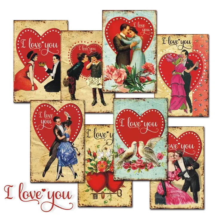 Scrapbooking bilder - I love you