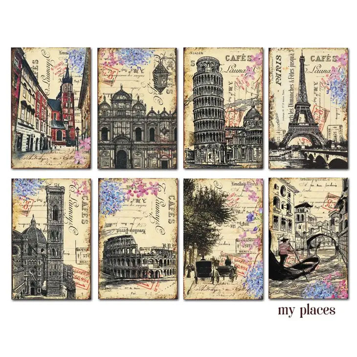 Scrapbooking bilder - My places - 2