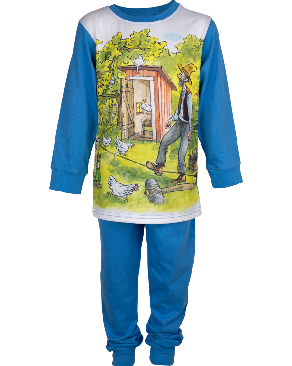 Pyjamas Pettson & Findus blå - 2