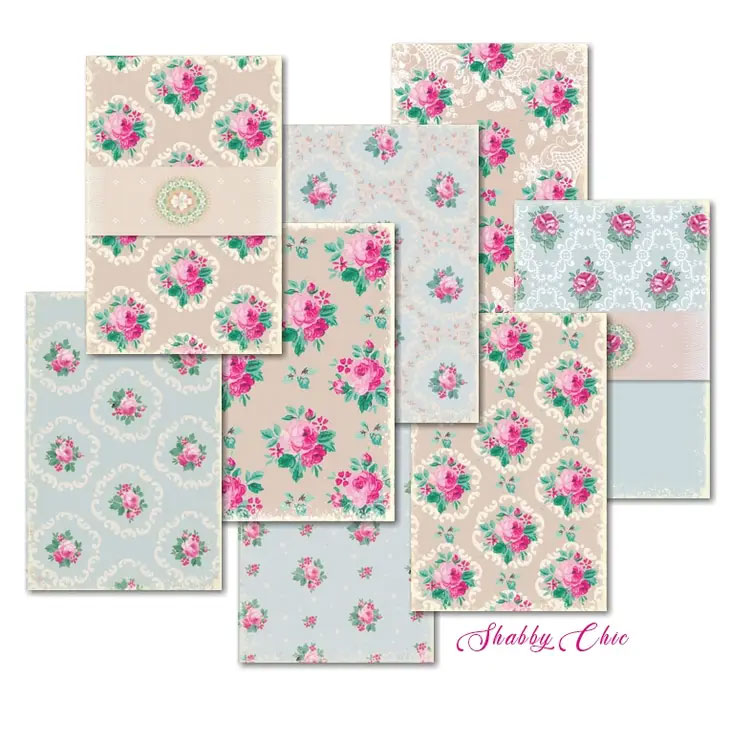 Scrapbooking bilder - Shabby chic