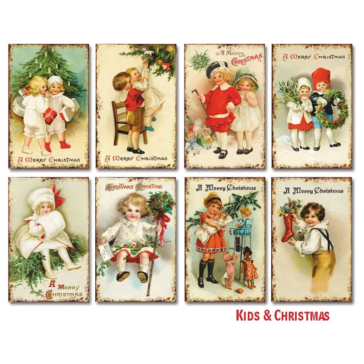 Scrapbooking bilder - Kids & Christmas