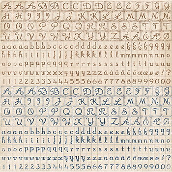 MD Walking in the Forest 553 -Die cut letters