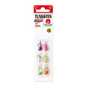 Tungsten Bullfly jig 6-pack