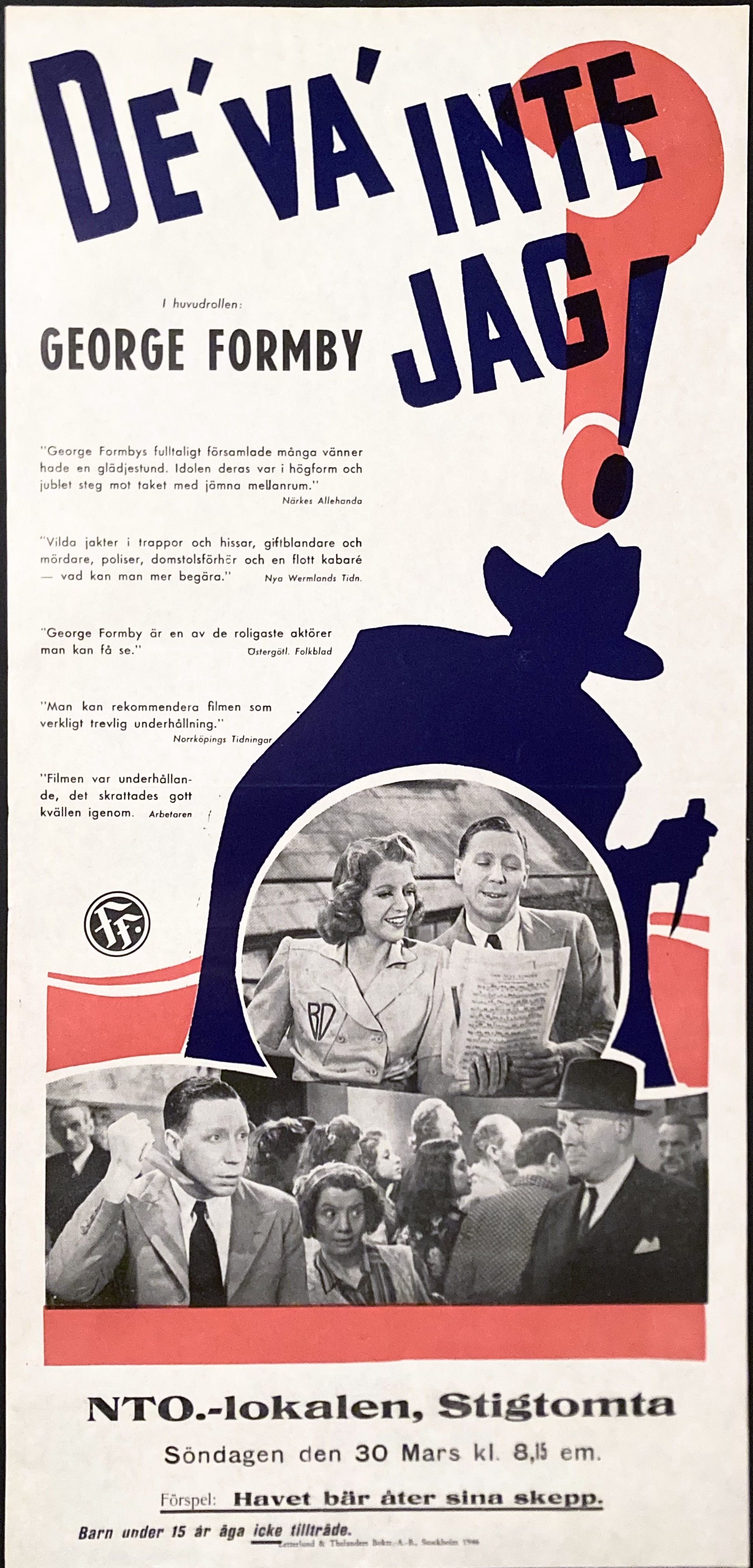 I DIDN'T DO IT! (1945)