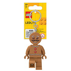 LEGO Iconic Piparkakku-ukko avaimenperä led-valolla