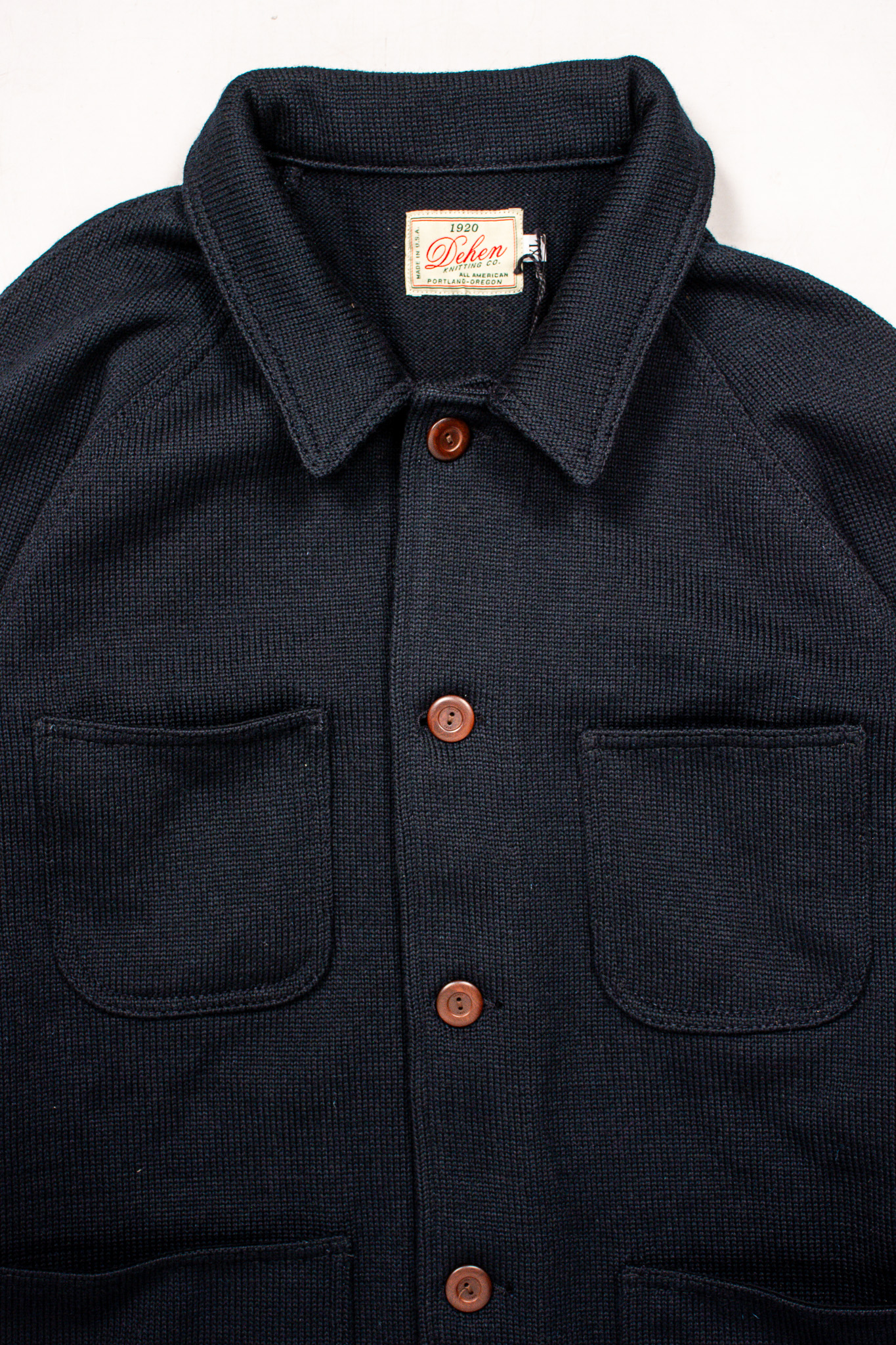 Black on sale work coat