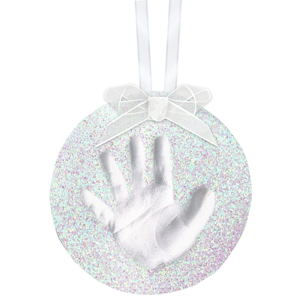 Pearhead baby print dekoration hängande glitter