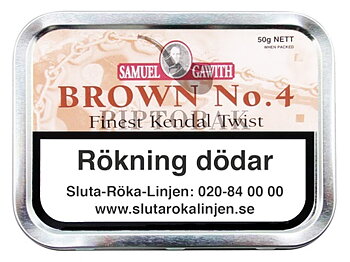 Samuel Gawith Brown No.4 50g Piptobak
