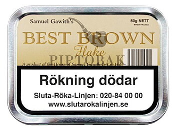 Samuel Gawith Best Brown Flake 50g Piptobak