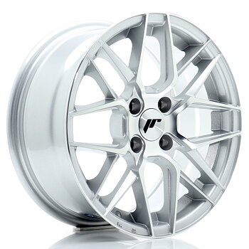 15" JR Wheels JR28 - Silver Machined Face