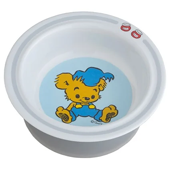 Rätt Start Sugkoppstallrik  Grå - Bamse