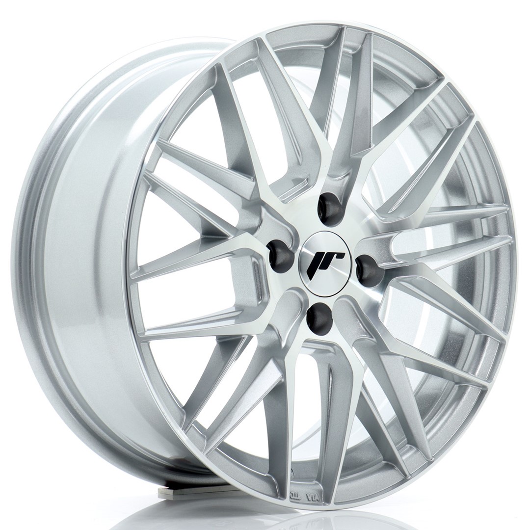 16" JR Wheels JR28 - Silver Machined Face