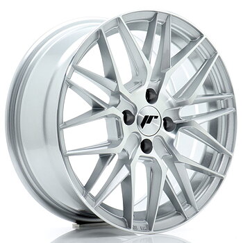 16" JR Wheels JR28 - Silver Machined Face